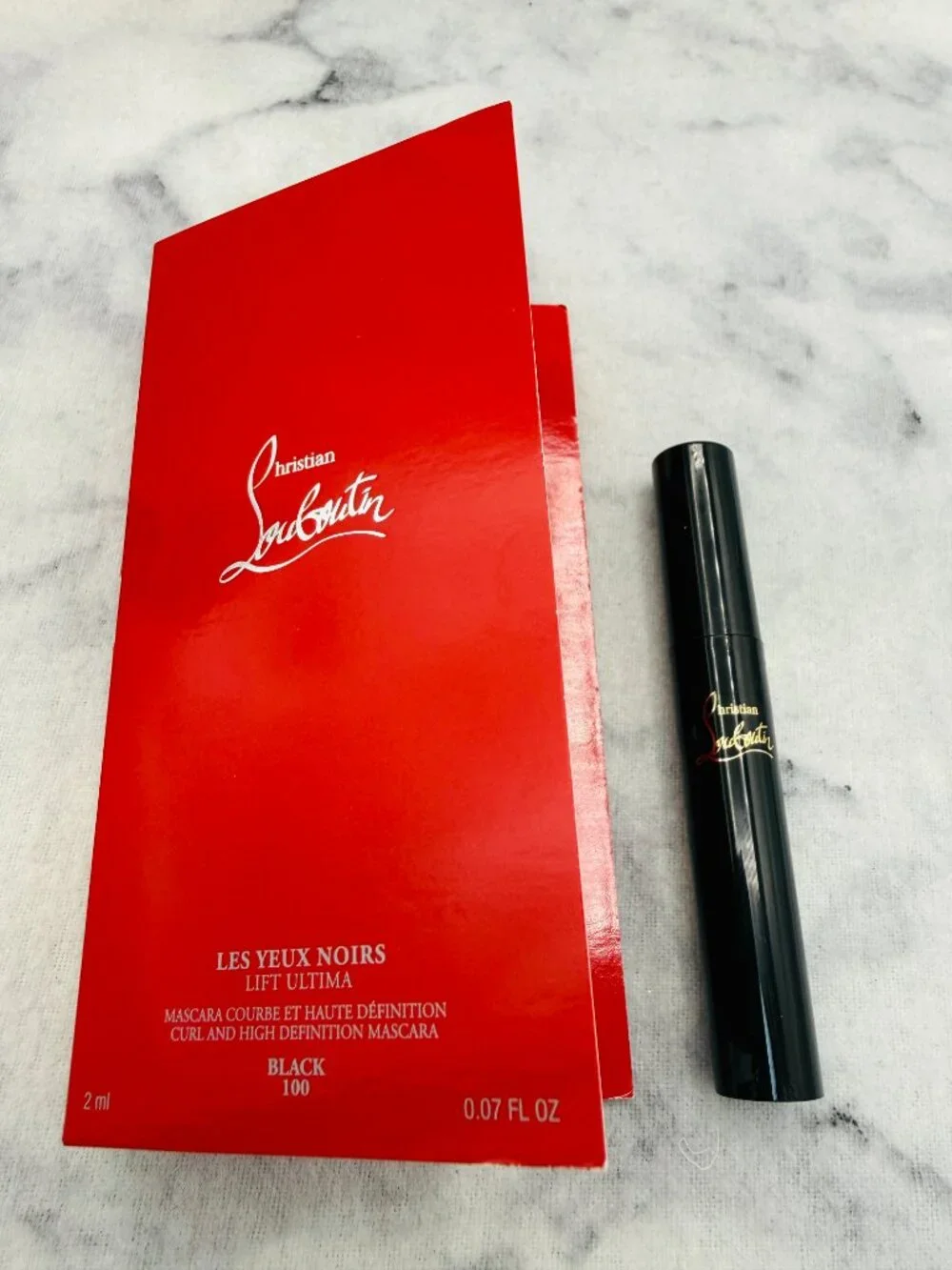 Christian Louboutin Beauty Gift Set-Lift Ultima Curl Mascara,Long Lash-2pc-NEW
